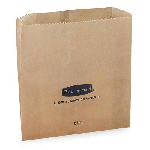 Rubbermaid Wax Bags For Sanitary Napkin Receptacle RUB614100
