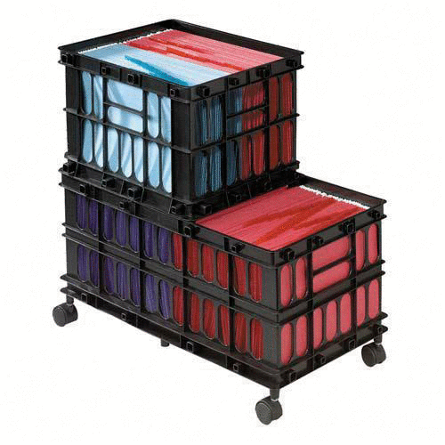 Rubbermaid Rolling File Cart RUB42686