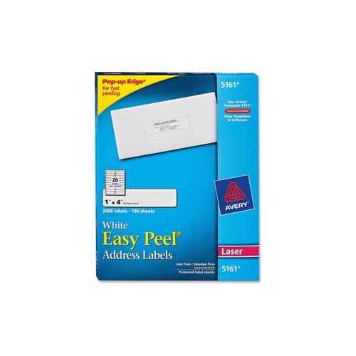 Avery Easy Peel Address Label - AVE5161 - Shoplet.com