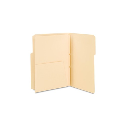 Smead 68030 Manila SelfAdhesive Folder Divider with Pockets SMD68030