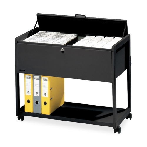 Smead Lockable Rolling File with Shelf SMD06021