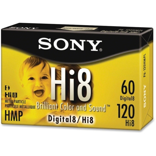 Sony Hi8 Videocassette SONP6120HMPR