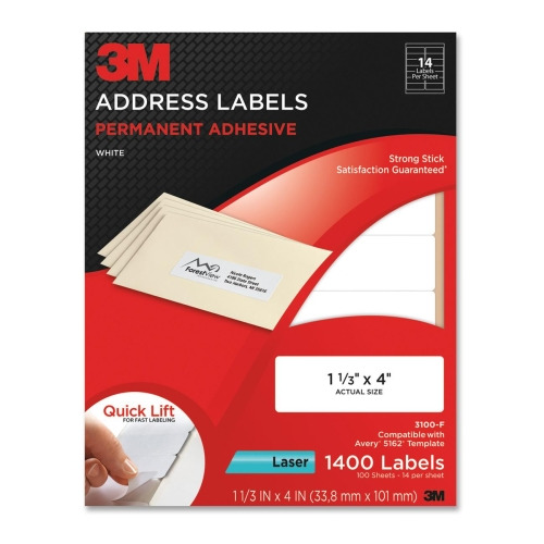 3M Address Label MMM3100F Shoplet