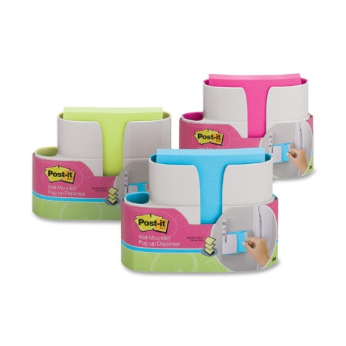 Postit Wallmount Popup Note Dispenser MMMTL450