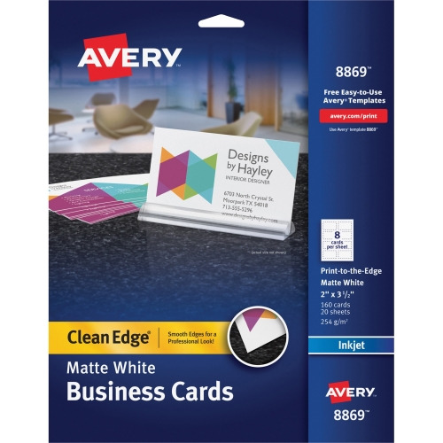 How To Print Avery Business Cards